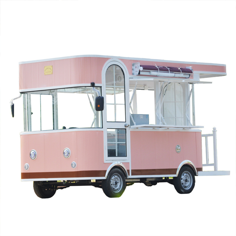 Fast Food With Snacks - Rimorchio mobile per camion di cibo