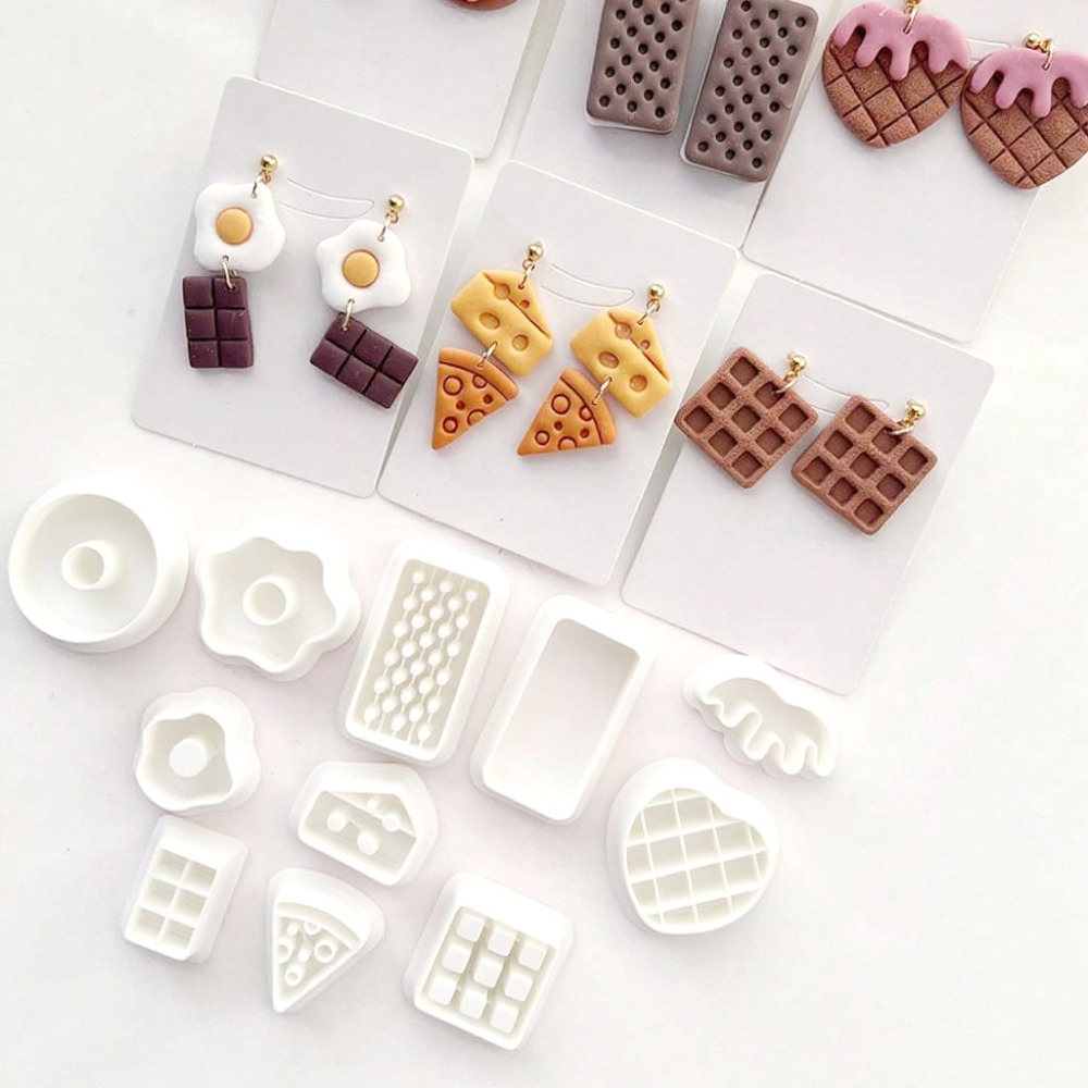Food Stamps Snacks - Set di 11 Pezzi di Stampi