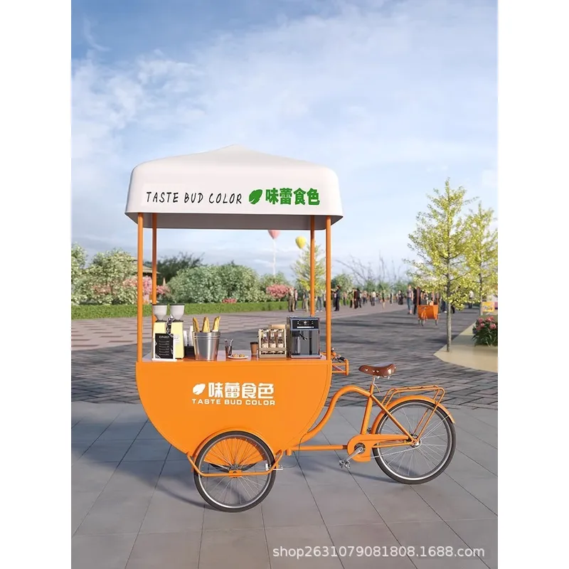 Snacks Food In Us - Carretto Mobile per Alimenti da Esterno,