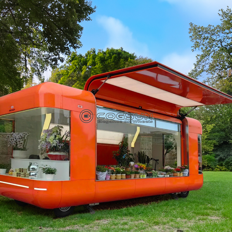 Street Food Snacks - Rimorchio mobile per alimenti da strada