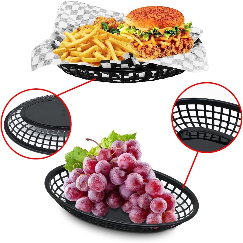 Cestino di plastica per fast f - Fast Food With Snacks recensione e prezzo