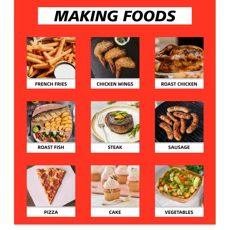 Friggitrice ad aria nera da 10 - Food Snacks Healthy recensione e prezzo