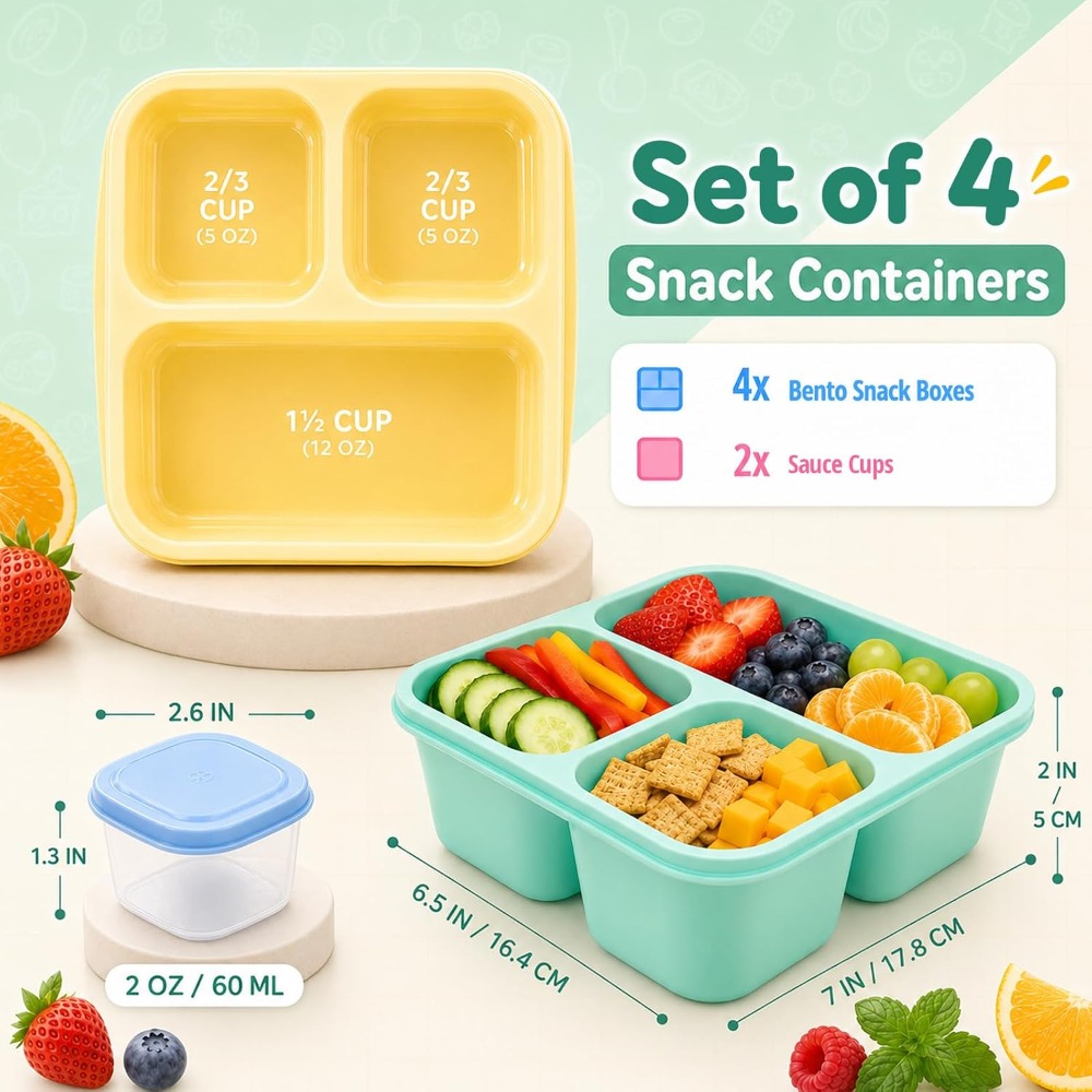 Contenitori per snack Bento Bo - Food Snacks Healthy recensione e prezzo