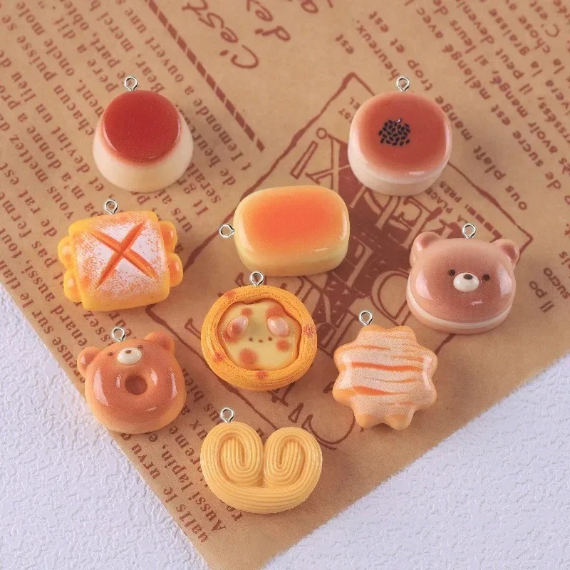 10 Pezzi Ciondoli in Resina a  - Food Snacks For Party recensione e prezzo