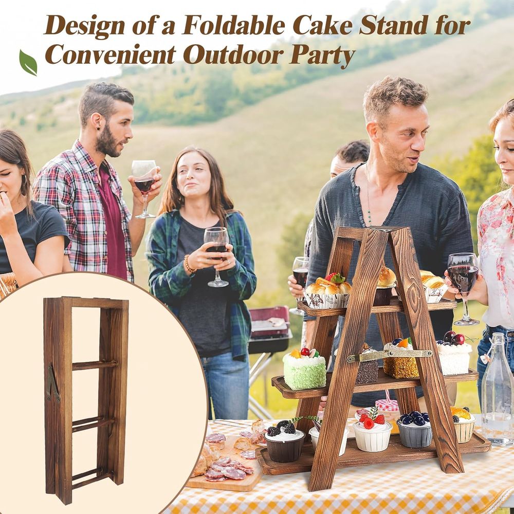 Espositore a 3 livelli per cup - Food Snacks For Party recensione e prezzo