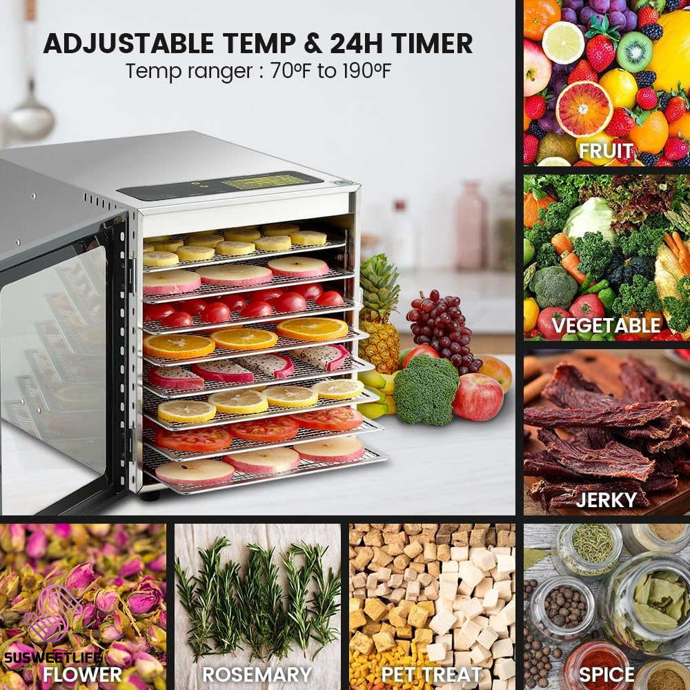 Essiccatore per Alimenti da 50 - Food Snacks Healthy recensione e prezzo